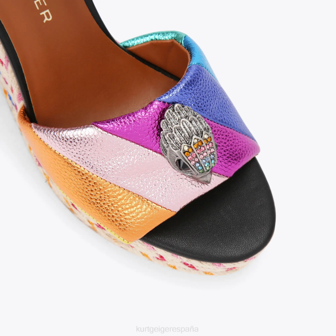 Kurt Geiger mujer alpargata londres kensington 105 2LPR220 | calzados combinación negra